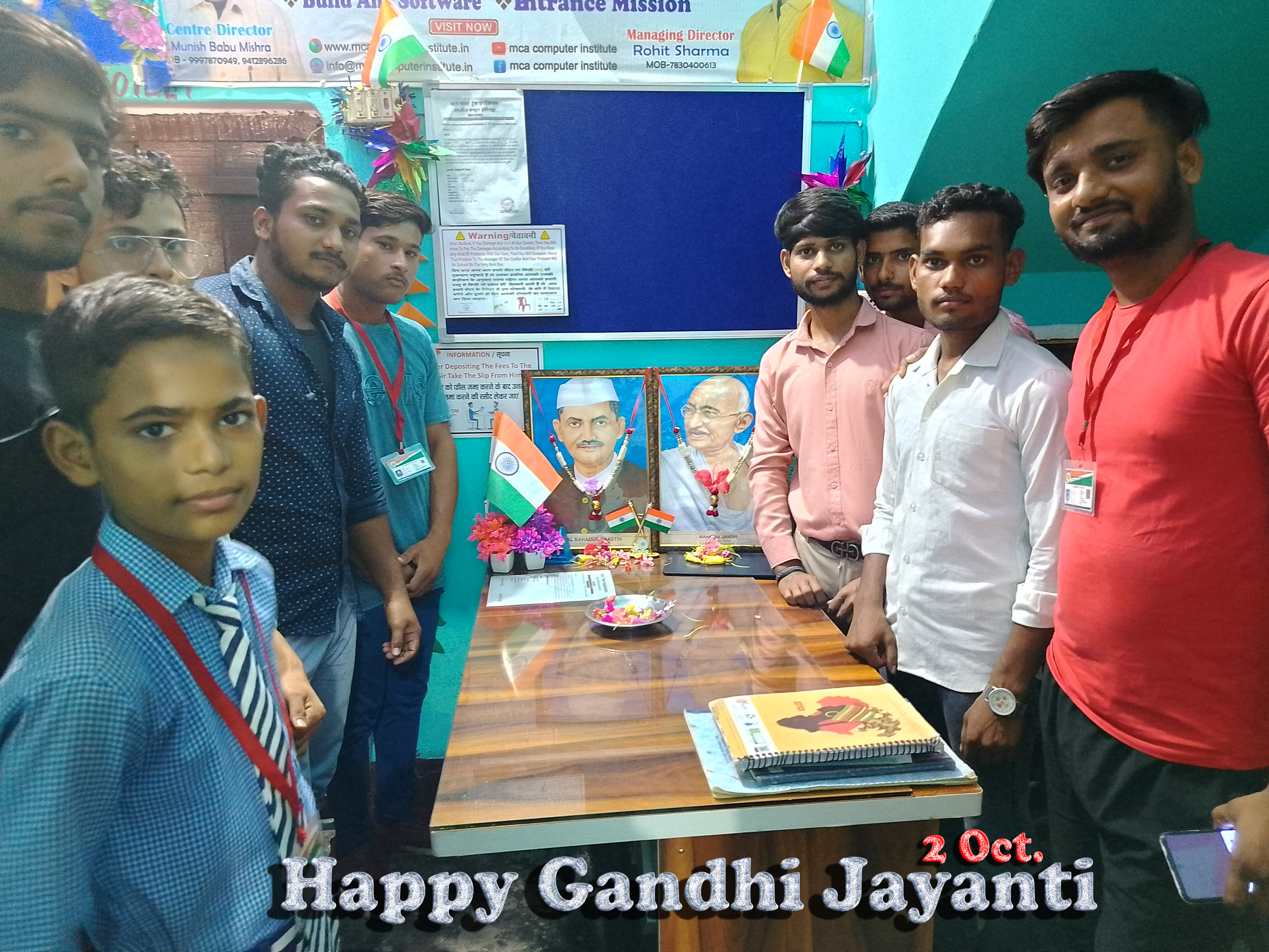 MCA Organization Festival  Celebration  Of Gandhi Jayanti
